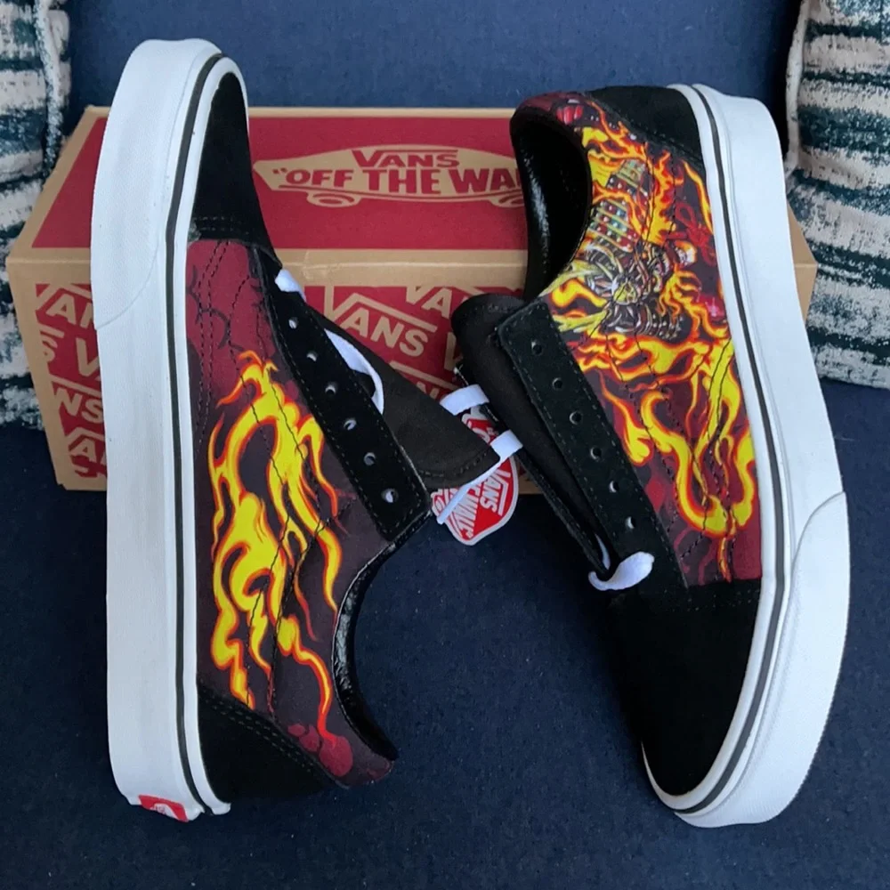 Vans Old Skool Samurai Rising Black/True White WMNS - Picture 12 of 16